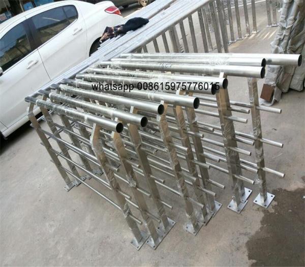 stainless steel 304 glass balcony column for handrail mirror finish