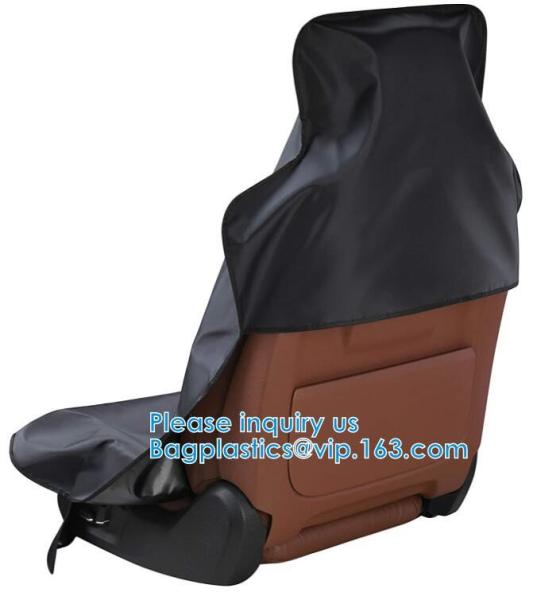 Reusable Cars Accessories,  Nylon Car Seat Covers, Universal For Car Shops, Steering Wheel Cover Fabric