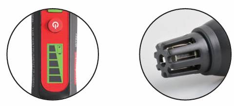 WT801 Pen-type Combustible Gas Monitor with 3-5cm Detection Distance 0.5-Second Response Time and 50~1000PPM Range