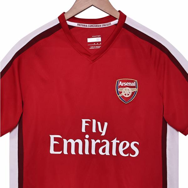 Arsenal 2008-2010 Retro Home Custom Football Jerseys Classic Reproduction