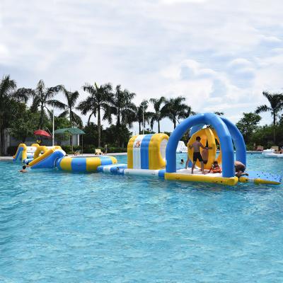 Parque de flutuação inflável da água/jogos infláveis do esporte de água para a associação