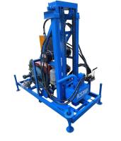 Máquina de perfuração por água portátil de 100 mm - 450 mm com duas rodas de 150 m de profundidade