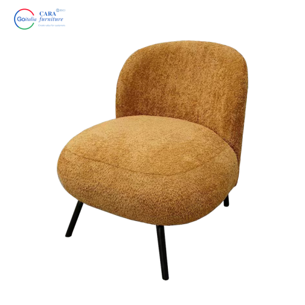 Customize Home Balcony Furniture Fabric Material Armless Grey Sofa Chair For Living Room Fabric Sofa