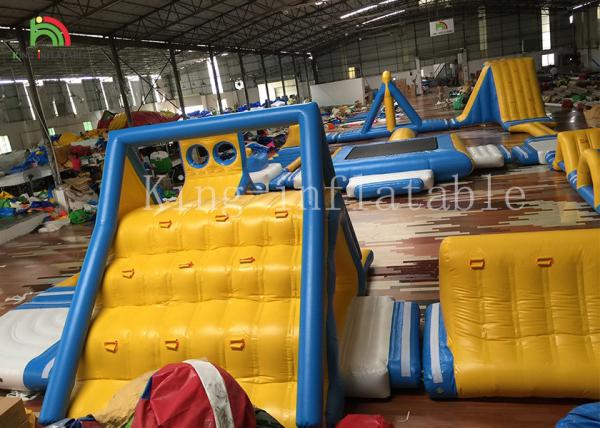 Giant Inflatable Floating Water Park Summer Outdoor aqua park Sport Games Size 30*25 m