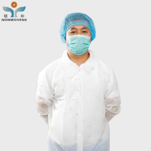Hospital Nonwoven Disposable Lab Medical Scrub Suit 20gsm ODM