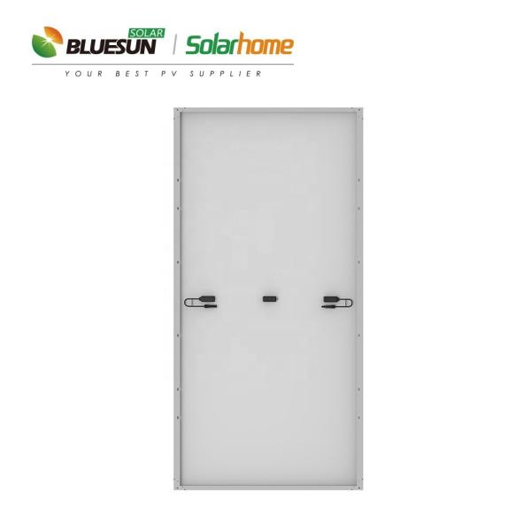 Panel Solar Frame 35mm 455watt Tier 1 Factory Panel Pv Tuv Certificate Bluesun Solar Panel Cell 166mm