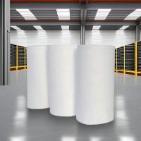 Material de filtro de aire de poliéster pliegado para sistemas industriales de filtración