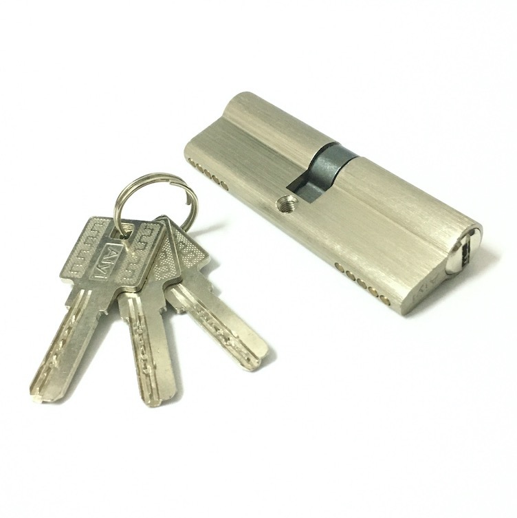 90mm Door Euro Cylinder Double Open Aluminum Cylinder Lock Customized