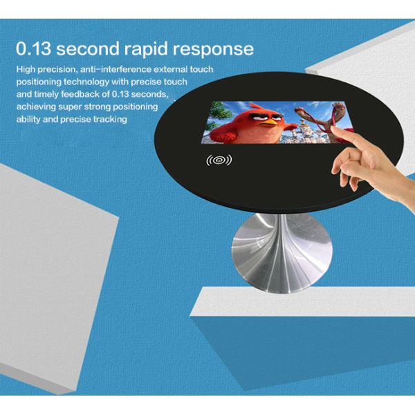 21.5 Inch Customizatble Size OS Smart Interactive Multitouch System Lcd Advertising Panel Touch Screen Table