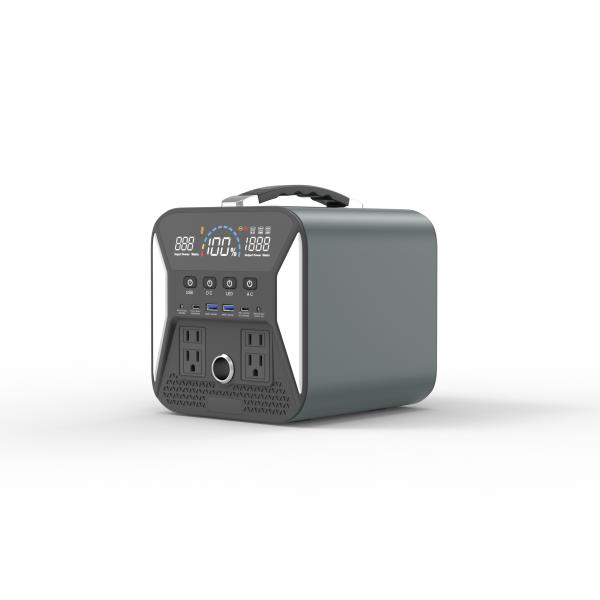 500W Portable Solar Generator AC Outlet Rechargeable Solar Generator For Home