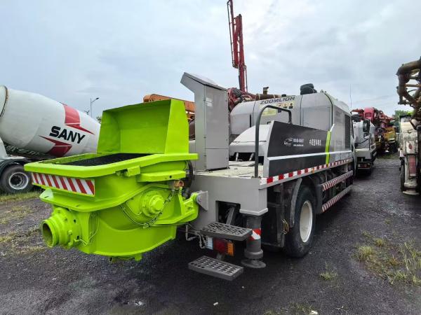 Used Line Pump stationary pump Truck 2019 Zoomlion 10022 Diesel Pumping Concrete Machine
