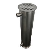 Sanitaire SS304 ou SS316L échangeur de chaleur condensateur échangeur de chaleur en coque en acier inoxydable échangeur de chaleur en acier inoxydable
