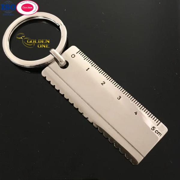 Hot Sale Personalize Promotion Gift Five Pointed Star Shaped Metal Keychain Star Two-piece Combination Keychain