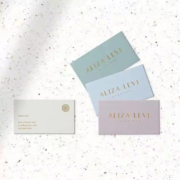Holiday CMYK Business Card Printing Personalized Holiday Thank You Cards For Special Events