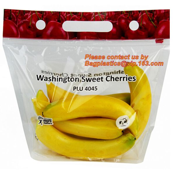 fruits cherries special vent holes packaging poly bag with zip lock, Fresh Fruit Grape Cherry Packing Protection Bag, gr