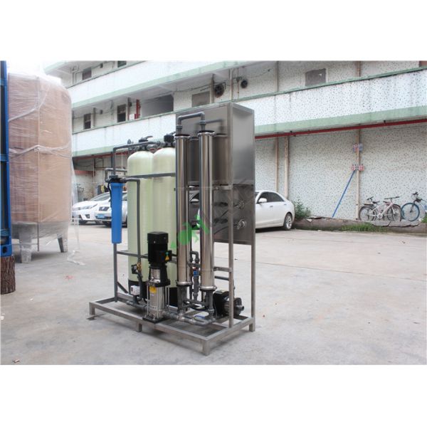 Manual Valve Industrial Water Purification Equipment With Activated Carbon Sand