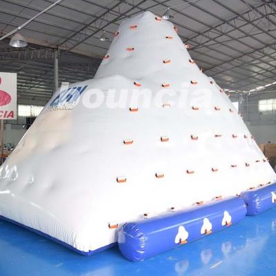 Montanhista inflável da água/iceberg inflável com anel de âncora de aço inoxidável grande