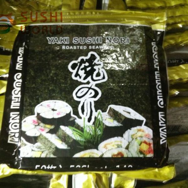 Organic Roasted Nori Snack Sheets Healthy Seaweed Sheets for Normal Consumption Item