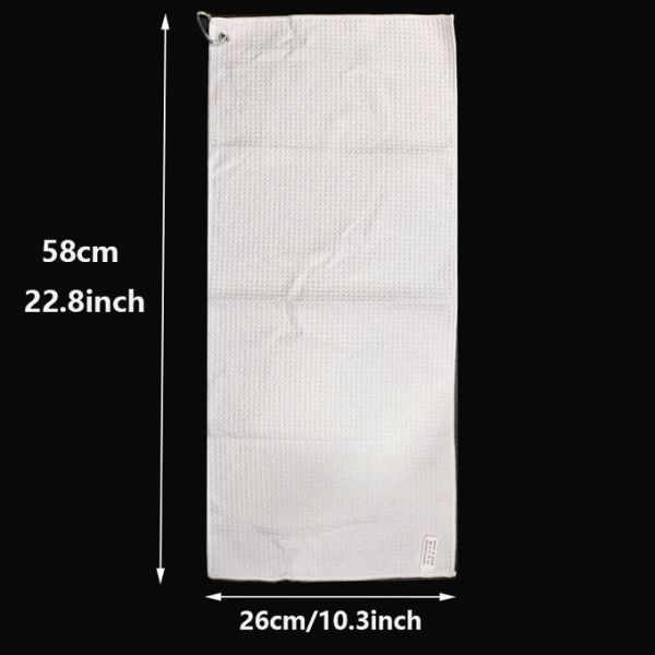 Sublimation Blank Waffle Weave Kitchen Towels Personalized Custom Tea Towels 58x26cm