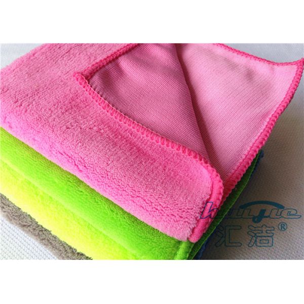 Washable Microfiber Cloths For Cleaning 30 x 30cm , Microfiber Face Cloths
