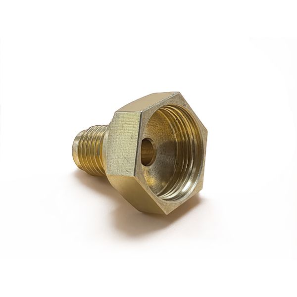 Customized Hexagon brass nut connection CNC connection accessory