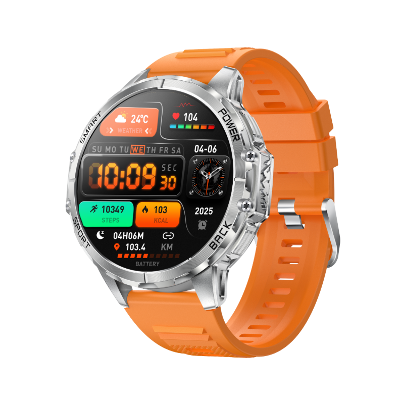 K77 Android Smartwatch for Call IP67 Waterproof IPS Fitness Tracker Heart Rate Monitor Sleep Tracker Multi-Sport Men Women