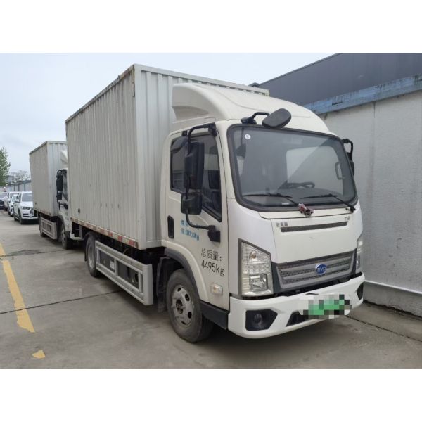 Caminhão de carga usado de fila única BYD T5A4.5T4.03 Meter Caminhão leve de caixa elétrica pura