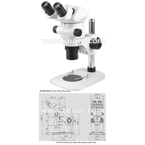8X - 56X Medical Stereo Optical Microscope , CE Rohs A23.0907-B4