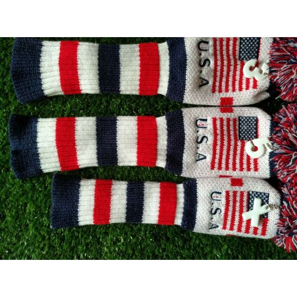 knitted head cover , golf knitted head cover , golf head cover  , golf headcover