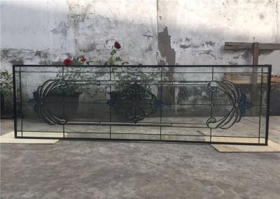 O pó moderado da porta de vidro de deslizamento revestido alisa a superfície 25,4 milímetros de espessura