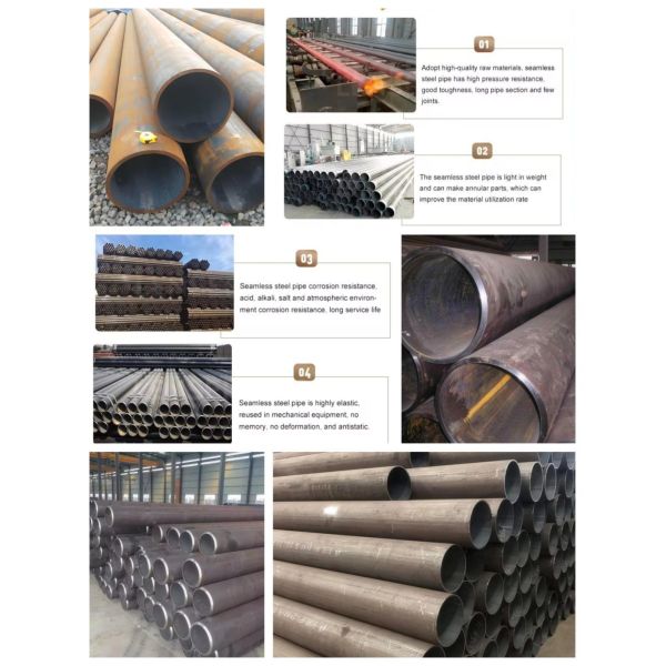 Бесшовные трубы из углеродистой стали A106 A36 A53 ASTM Gr. B DIN Standard ODM