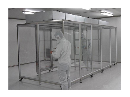 Отделяемая и передвижная чистая комната Софтвалл с блоком фильтра вентилятора Хепа