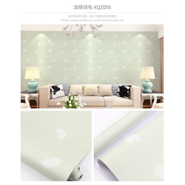 Papel de pared floral autoadhesivo con textura en relieve de 10m Vintage