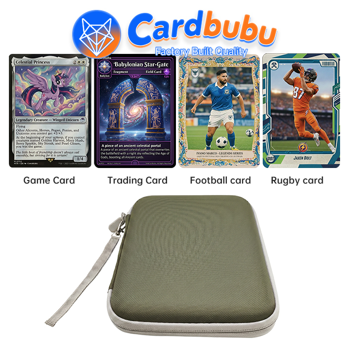 OEM Zipper Card Binder Manufacturer for Trading Card Games and Collectible Brands