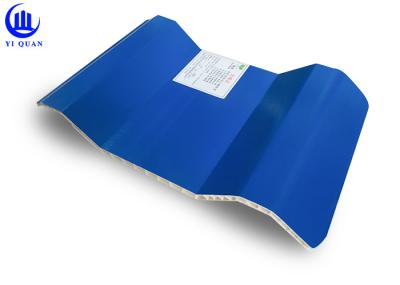 UPVC Material Twin Wall Roofing Sheets Durable Roof Tile Anti leaking