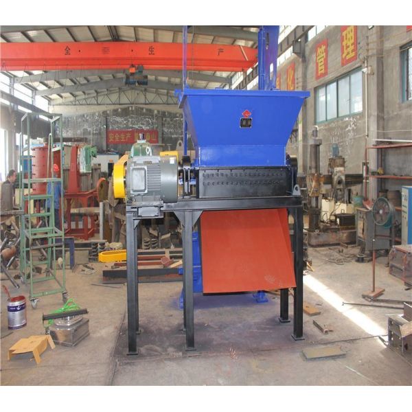 Full Automatic Sheep Carcass Single Shaft Shredder with Finely Equipment