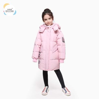 Clothing Wholesale Children Warmest Down Filled Jackets Pink Kids Clothes Winter Coats Kids Girls