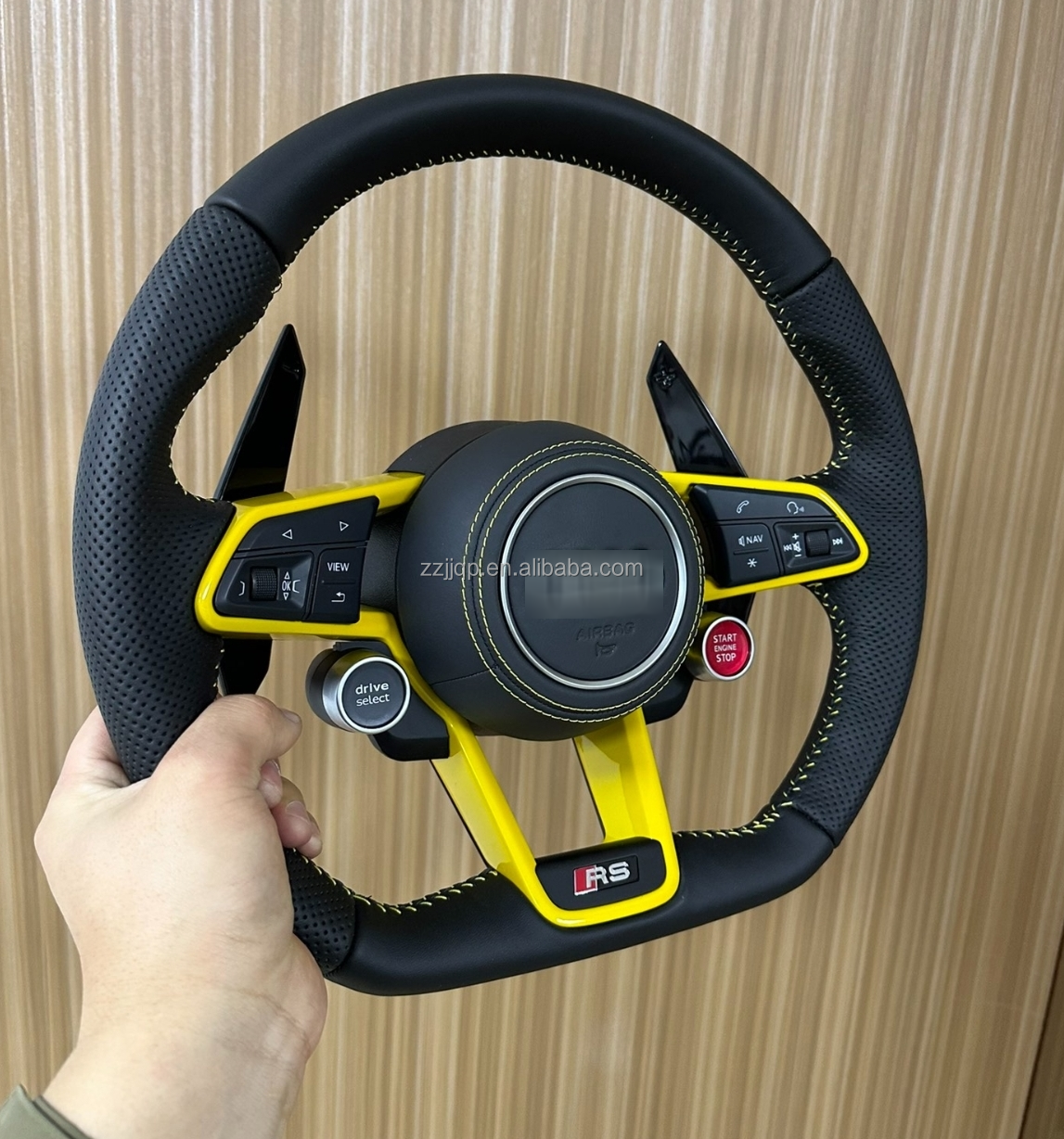 Audi R8 Multifunctional Steering Wheel Adaptation for A3 A4L A5 A6L A7 A8 Q5 Q3 Universal
