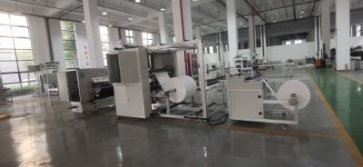 10 - 20pleats/min Glass Fiber Pleating Machine 220V / 380V HEPA Filter Making Machine