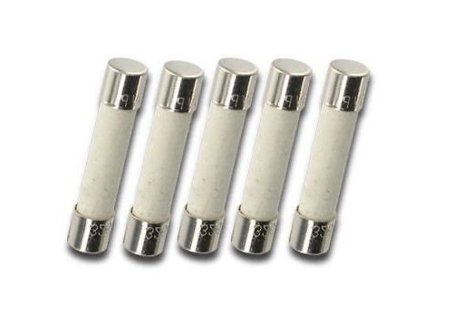 Canada cUL Certificated 6.3mmx32mm Quick Blow Cartridge Sand Filled Ceramic Tube Fuses 100mA-50Amp For DC Applications
