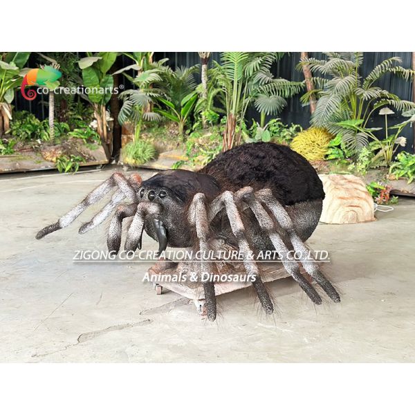 Giante Animatronic Spiders Simulated Animals For Zoo Decoration Attracions