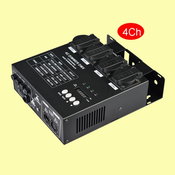 NEBULA 4 CH Channel DMX Digital Dimmer Switch Control Socket Dimmer Pack