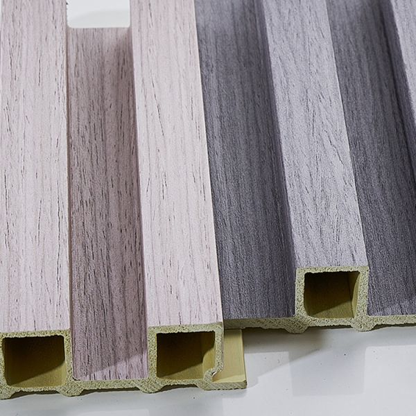 Customized Eco Friendly Indoor Irregular Grille Wpc Wall Panel 160x24 Cladding