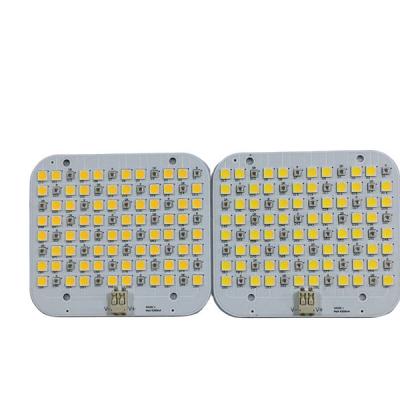 黄色いシルクスクリーン アルミニウムLEDPCB HASL Lf 表面仕上げ