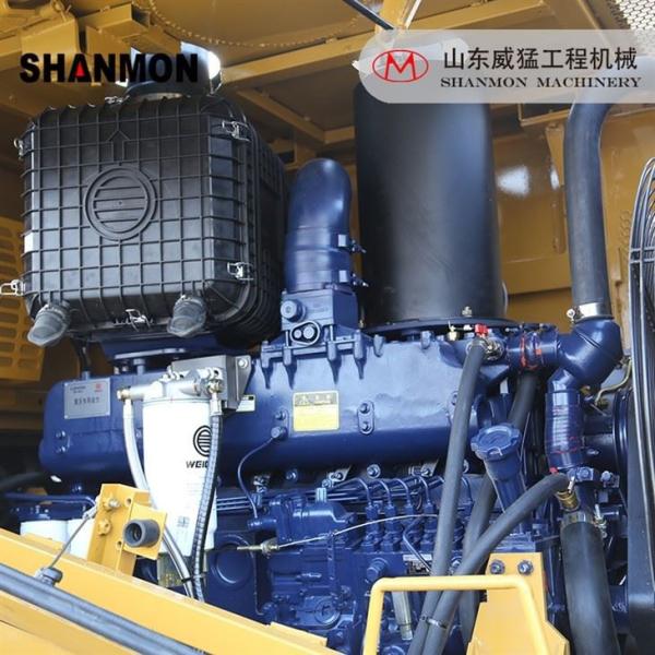 5 Ton Popular Wheel Loader Versatile Machine ISO9001 With 4 Wheel Drive