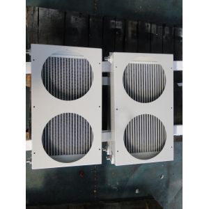 High Strength Aluminum Alloy Rail Transit Cooler With Serrated Fins For Wind
