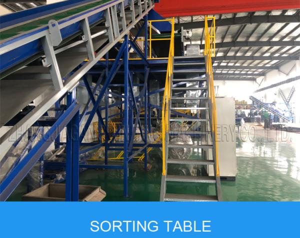 Waste Plastic PET Bottle Recycling Machine Crushing Crusher Washing Drying Dewatering