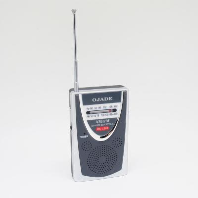 OE-1201 FM AM Radio With Bluetooth Support Earphone Listen And AA Bettary