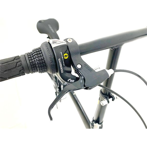 Actividades modernas al aire libre Bicicleta plegable de 20 pulgadas con marco de acero y 7 engranajes de velocidad