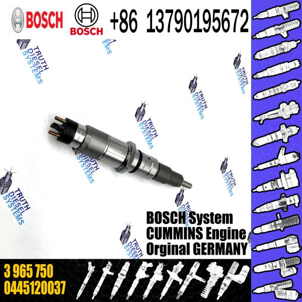 Diesel Engine Parts Common Rail Fuel Injector 5263306 3965750 4940171 0445120037 For Cummins 6CT 8.3L